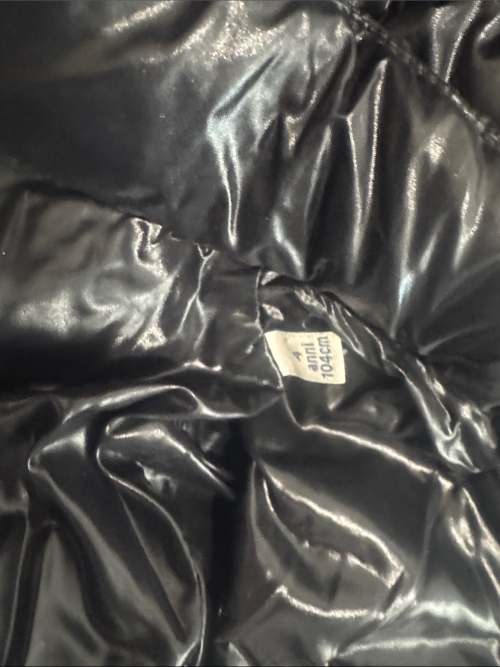Moncler Black Kids Puffer Coat with Hood - Picture 5 of 5